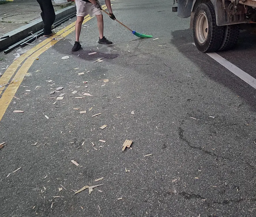 부천 원미구 옥상 공사 폐기물 사업장·사무실 폐기물